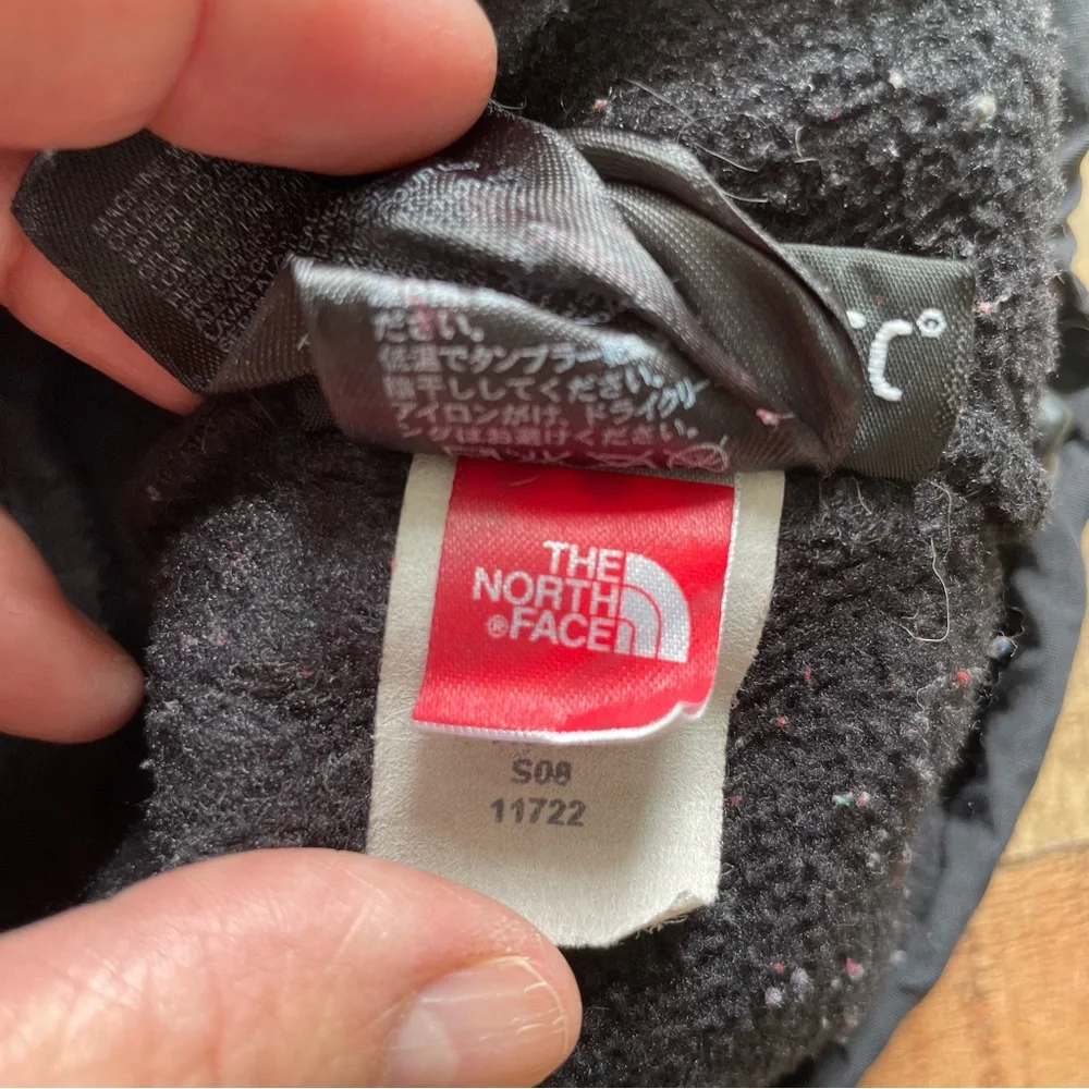The North Face Full Zip Fleece Teddy Jacket BLACK Womens Small